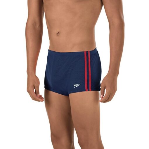 Speedo Poly Mesh Square Legs Drag Suit