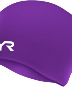 Alternative view of TYR Long Hair Wrinkle Free Silicone Adult Swim Cap