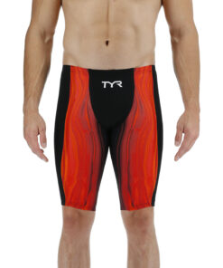 TYR Men's Shockwave High-Waist Jammer Swimsuit