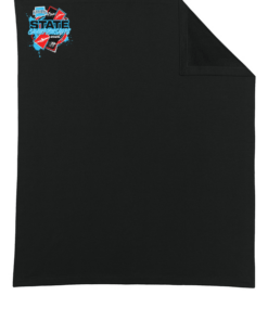 Alternative view of New Mexico Swimming State Blanket